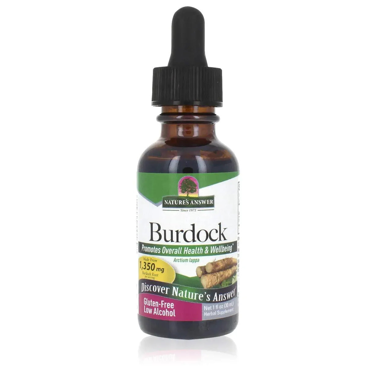 NATURE´S ANSWER - Nature's Answer Burdock Root with Organic Alcohol 1 Fl.Oz. - The Red Vitamin MX - Suplementos Alimenticios - {{ shop.shopifyCountryName }}