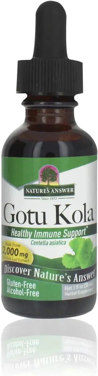NATURE´S ANSWER - Nature's Answer Gotu Kola Herb 1 Fl.Oz. - The Red Vitamin MX - Suplementos Alimenticios - {{ shop.shopifyCountryName }}