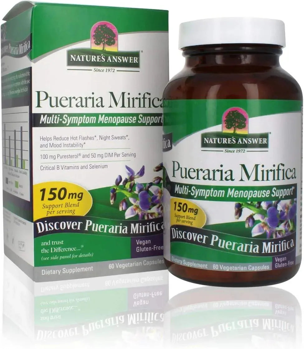 NATURE´S ANSWER - Nature's Answer Pueraria Mirifica 150Mg. 60 Capsulas - The Red Vitamin MX - Suplementos Alimenticios - {{ shop.shopifyCountryName }}