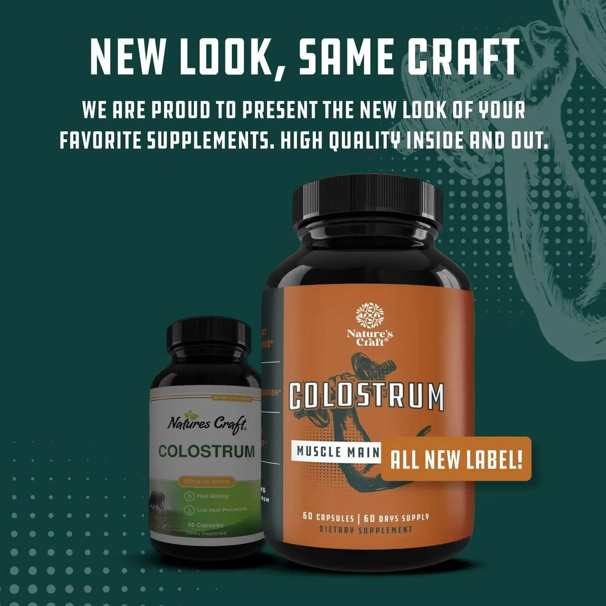 NATURES CRAFT - Natures Craft Bovine Colostrum Capsules with Immunoglobulin G 60 Capsulas - The Red Vitamin MX - Suplementos Alimenticios - {{ shop.shopifyCountryName }}