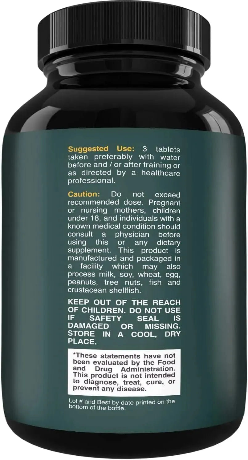 NATURES CRAFT - Natures Craft Branch Chain Amino Acids 60 Tabletas - The Red Vitamin MX - Suplementos Alimenticios - {{ shop.shopifyCountryName }}