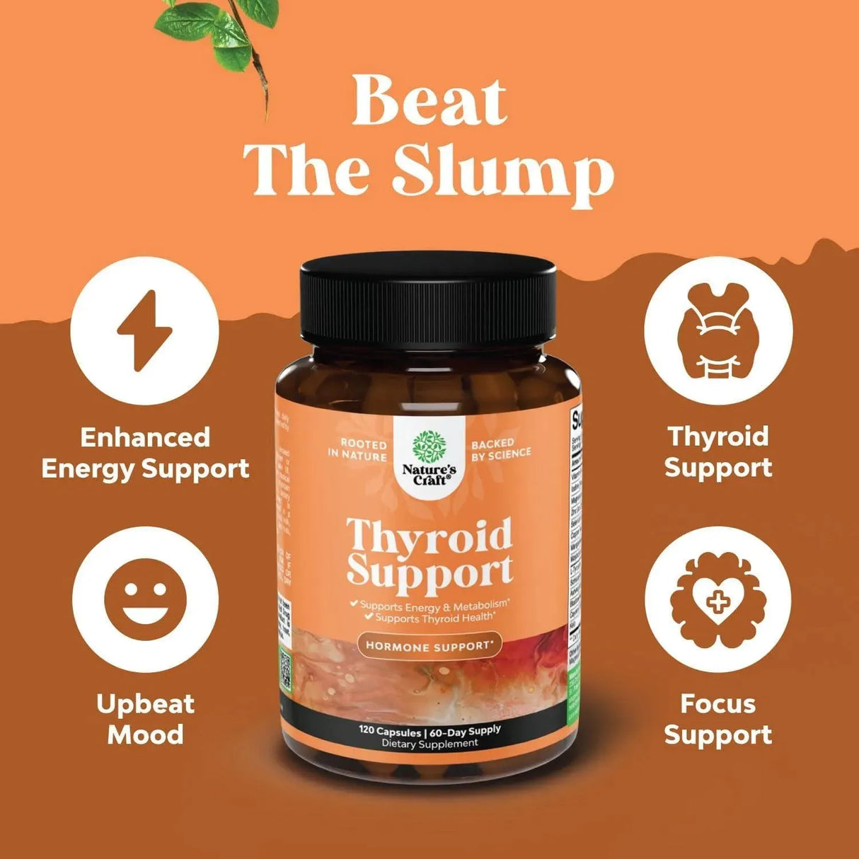 NATURES CRAFT - Natures Craft Herbal Adrenal and Thyroid Support Complex 120 Capsulas - The Red Vitamin MX - Suplementos Alimenticios - {{ shop.shopifyCountryName }}