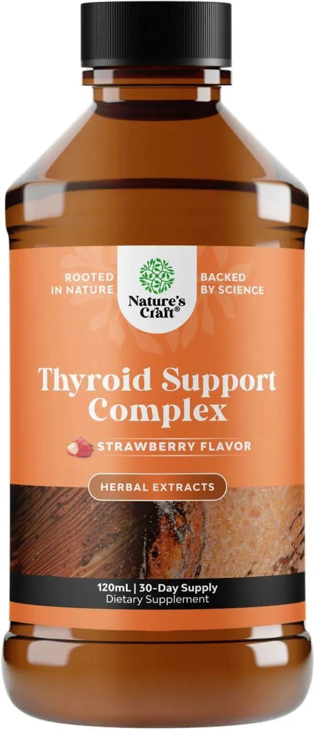 NATURES CRAFT - Natures Craft High Absorption Thyroid Support 120Ml. - The Red Vitamin MX - Suplementos Alimenticios - {{ shop.shopifyCountryName }}