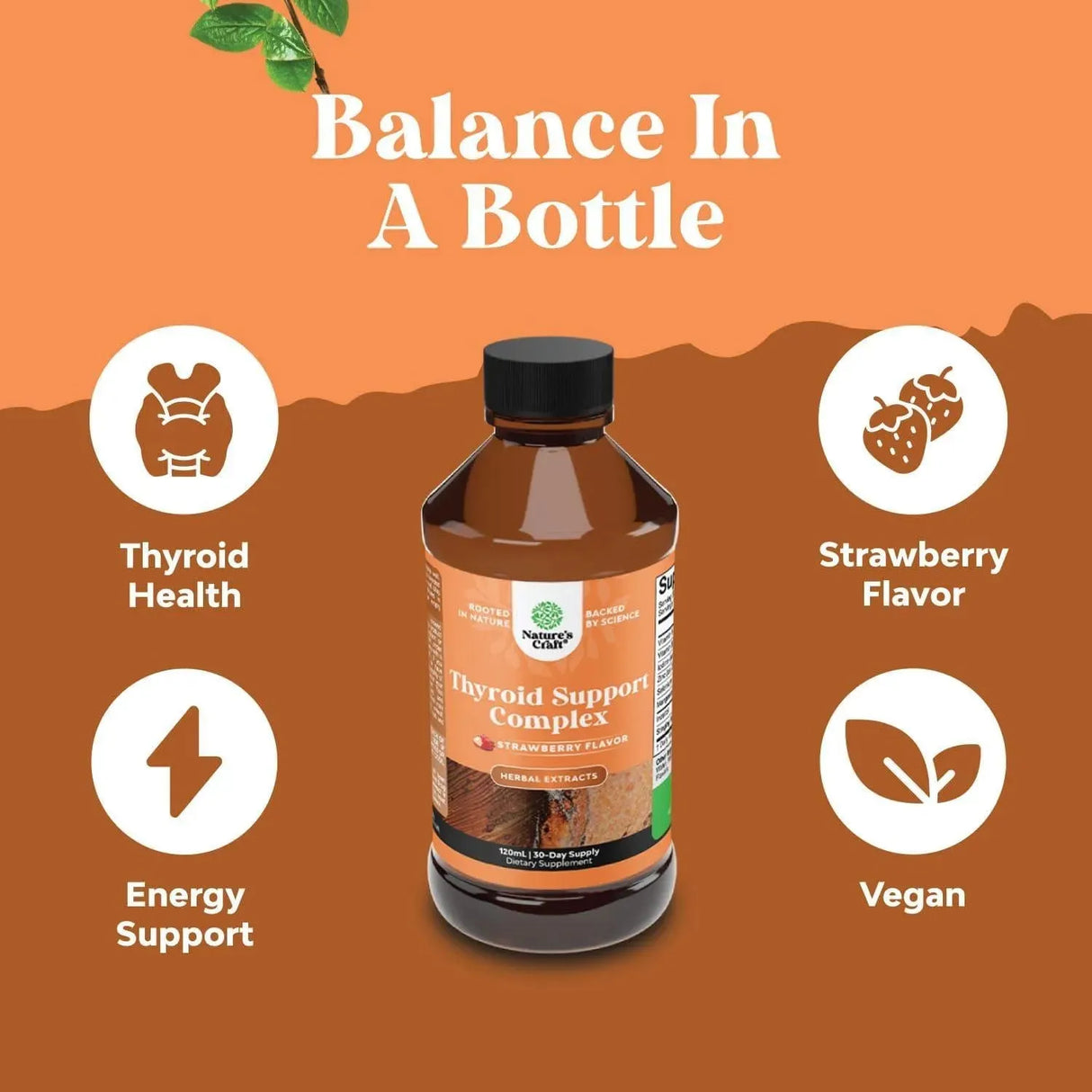 NATURES CRAFT - Natures Craft High Absorption Thyroid Support 120Ml. - The Red Vitamin MX - Suplementos Alimenticios - {{ shop.shopifyCountryName }}