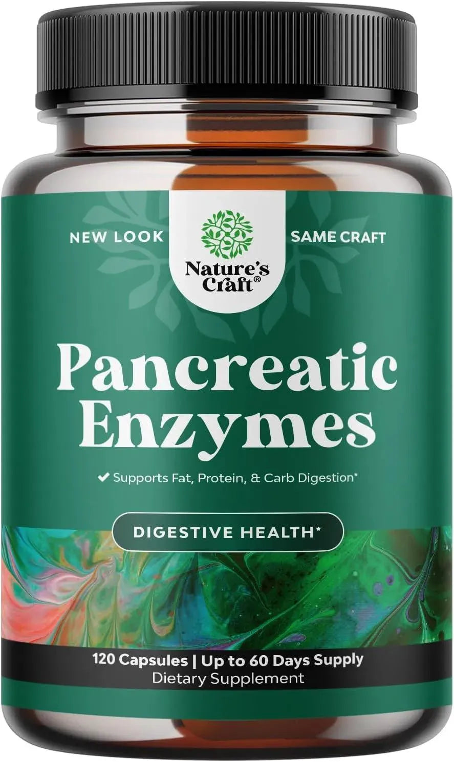 NATURES CRAFT - Natures Craft Pancreatin Digestive Enzymes 120 Capsulas - The Red Vitamin MX - Suplementos Alimenticios - {{ shop.shopifyCountryName }}