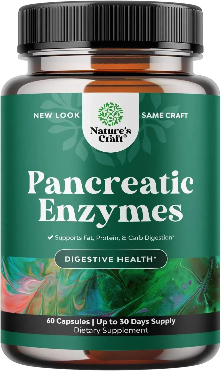 NATURES CRAFT - Natures Craft Pancreatin Digestive Enzymes 60 Capsulas - The Red Vitamin MX - Suplementos Alimenticios - {{ shop.shopifyCountryName }}