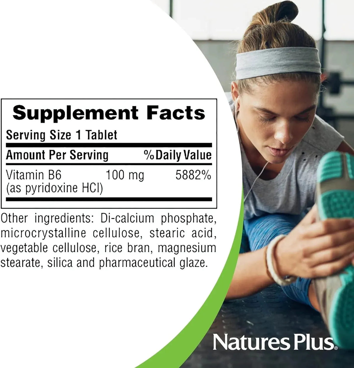 NATURES PLUS - Nature's Plus Vitamin B-6 100Mg. 90 Tabletas - The Red Vitamin MX - Suplementos Alimenticios - {{ shop.shopifyCountryName }}
