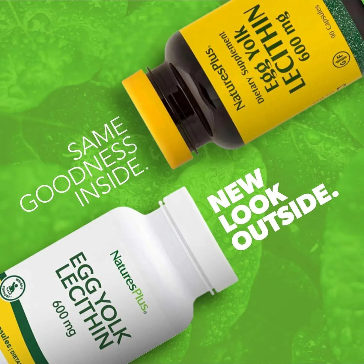 NATURES PLUS - NaturesPlus Egg Yolk Lecithin 600Mg. 180 Capsulas - The Red Vitamin MX - Suplementos Alimenticios - {{ shop.shopifyCountryName }}