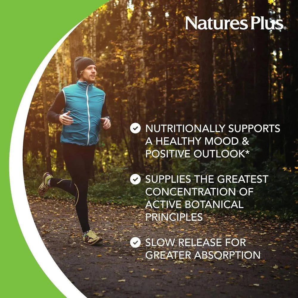 NATURES PLUS - NaturesPlus Herbal Actives St John's Wort 450Mg. 60 Tabletas - The Red Vitamin MX - Suplementos Alimenticios - {{ shop.shopifyCountryName }}