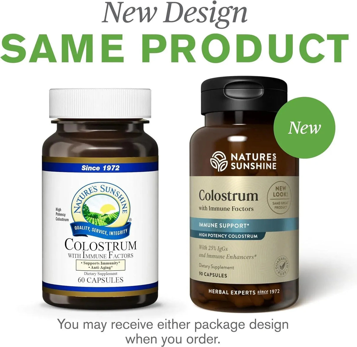 NATURES SUNSHINE - Nature's Sunshine Colostrum with Immune Factors 60 Capsulas - The Red Vitamin MX - Suplementos Alimenticios - {{ shop.shopifyCountryName }}