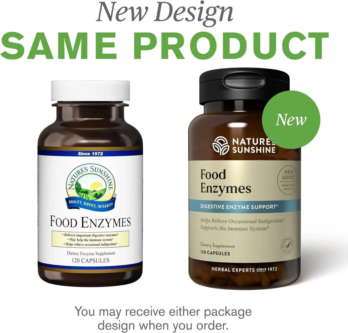 NATURES SUNSHINE - Nature's Sunshine Digestive Enzymes 120 Capsulas - The Red Vitamin MX - Suplementos Alimenticios - {{ shop.shopifyCountryName }}