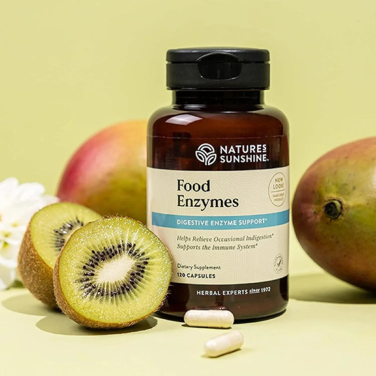NATURES SUNSHINE - Nature's Sunshine Digestive Enzymes 120 Capsulas - The Red Vitamin MX - Suplementos Alimenticios - {{ shop.shopifyCountryName }}