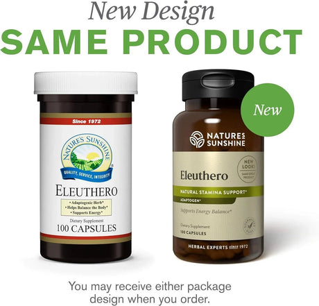 NATURES SUNSHINE - Nature's Sunshine Eleuthero 100 Capsulas - The Red Vitamin MX - Suplementos Alimenticios - {{ shop.shopifyCountryName }}