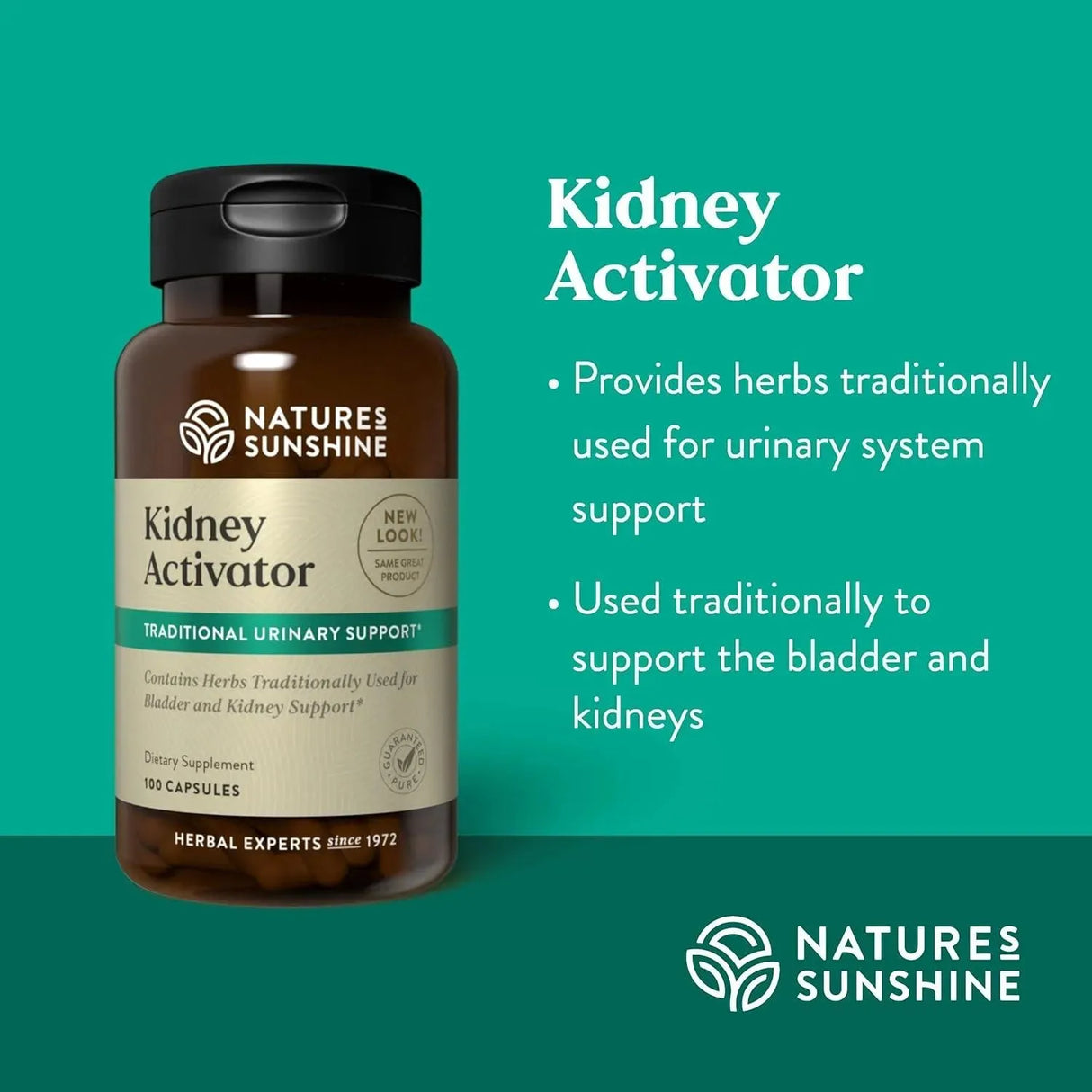 NATURES SUNSHINE - Nature's Sunshine Kidney Activator 100 Capsulas - The Red Vitamin MX - Suplementos Alimenticios - {{ shop.shopifyCountryName }}
