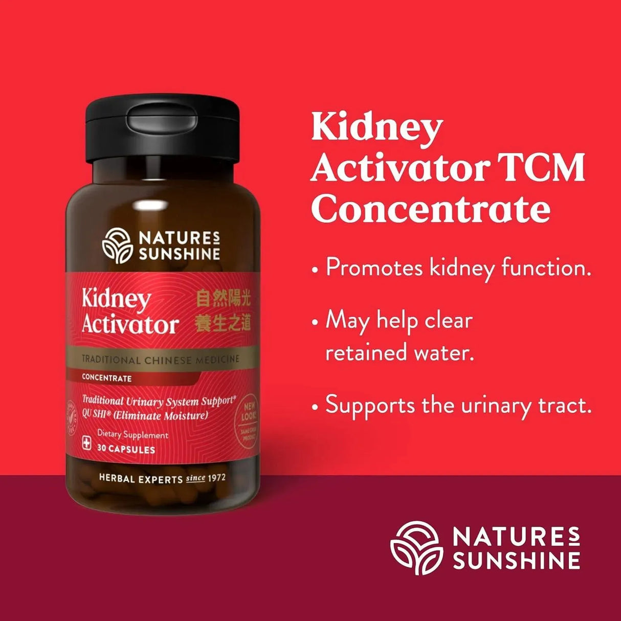 NATURES SUNSHINE - Nature's Sunshine Kidney Activator TCM Concentrate 30 Capsulas - The Red Vitamin MX - Suplementos Alimenticios - {{ shop.shopifyCountryName }}