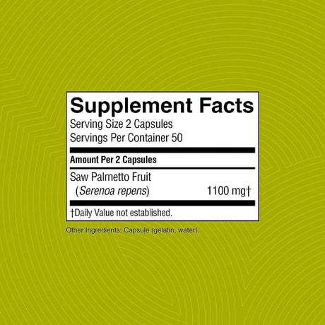 NATURES SUNSHINE - Nature's Sunshine Saw Palmetto 100 Capsulas - The Red Vitamin MX - Suplementos Alimenticios - {{ shop.shopifyCountryName }}