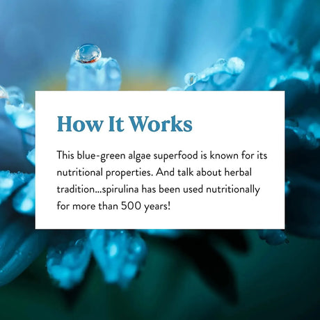 NATURES SUNSHINE - Nature's Sunshine Spirulina 100 Capsulas - The Red Vitamin MX - Suplementos Alimenticios - {{ shop.shopifyCountryName }}