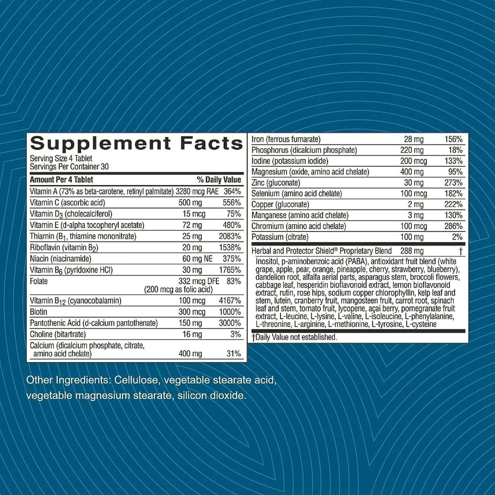 NATURES SUNSHINE - Nature's Sunshine Super Supplemental With Iron 120 Tabletas - The Red Vitamin MX - Suplementos Alimenticios - {{ shop.shopifyCountryName }}
