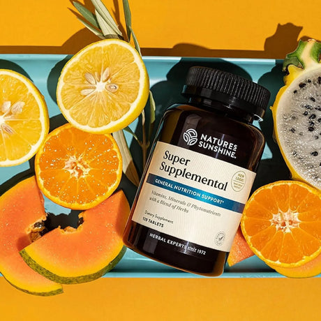 NATURES SUNSHINE - Nature's Sunshine Super Supplemental With Iron 120 Tabletas - The Red Vitamin MX - Suplementos Alimenticios - {{ shop.shopifyCountryName }}