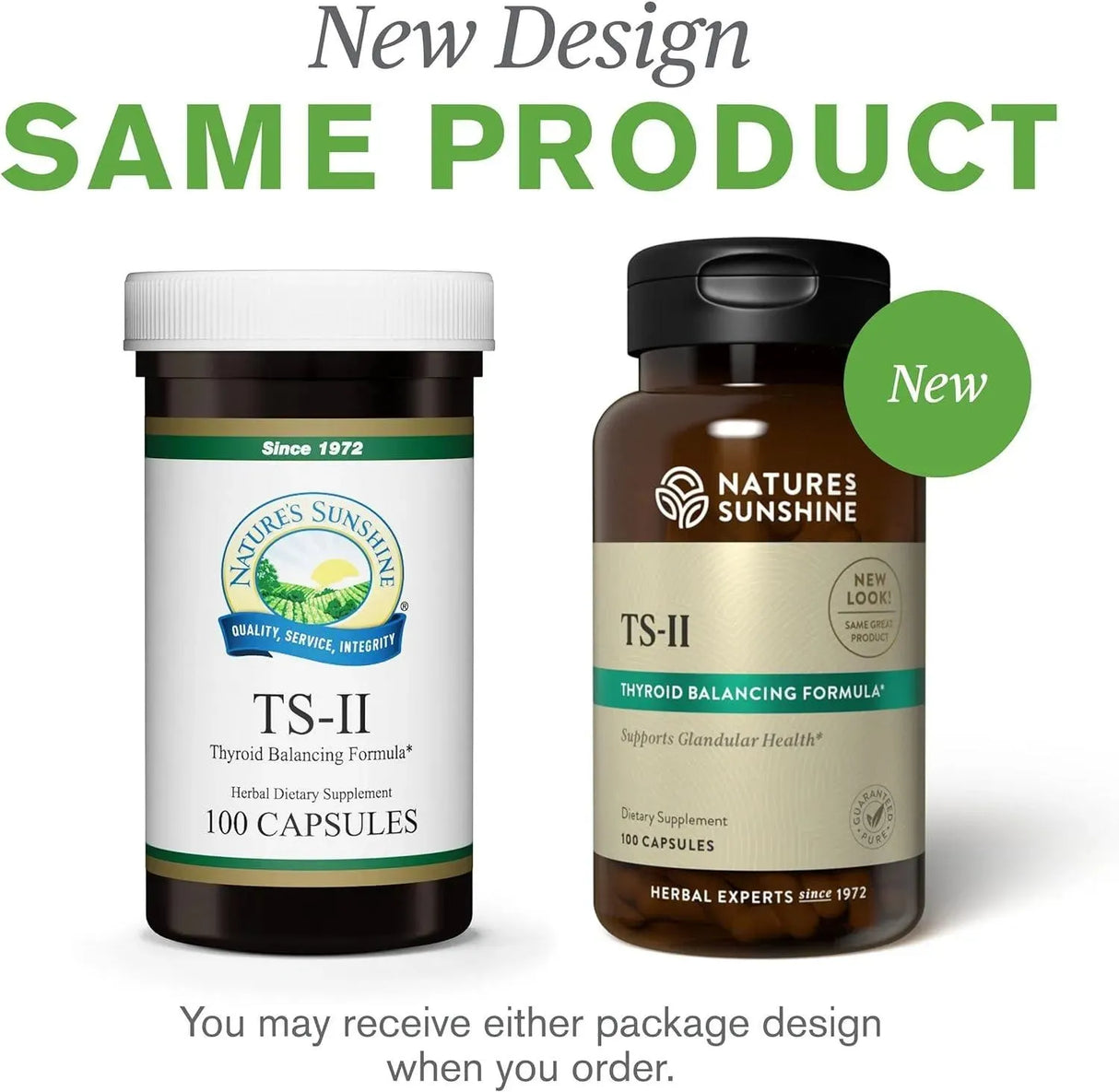 NATURES SUNSHINE - Nature's Sunshine TS II Supports Proper Thyroid Function 100 Capsulas - The Red Vitamin MX - Suplementos Alimenticios - {{ shop.shopifyCountryName }}