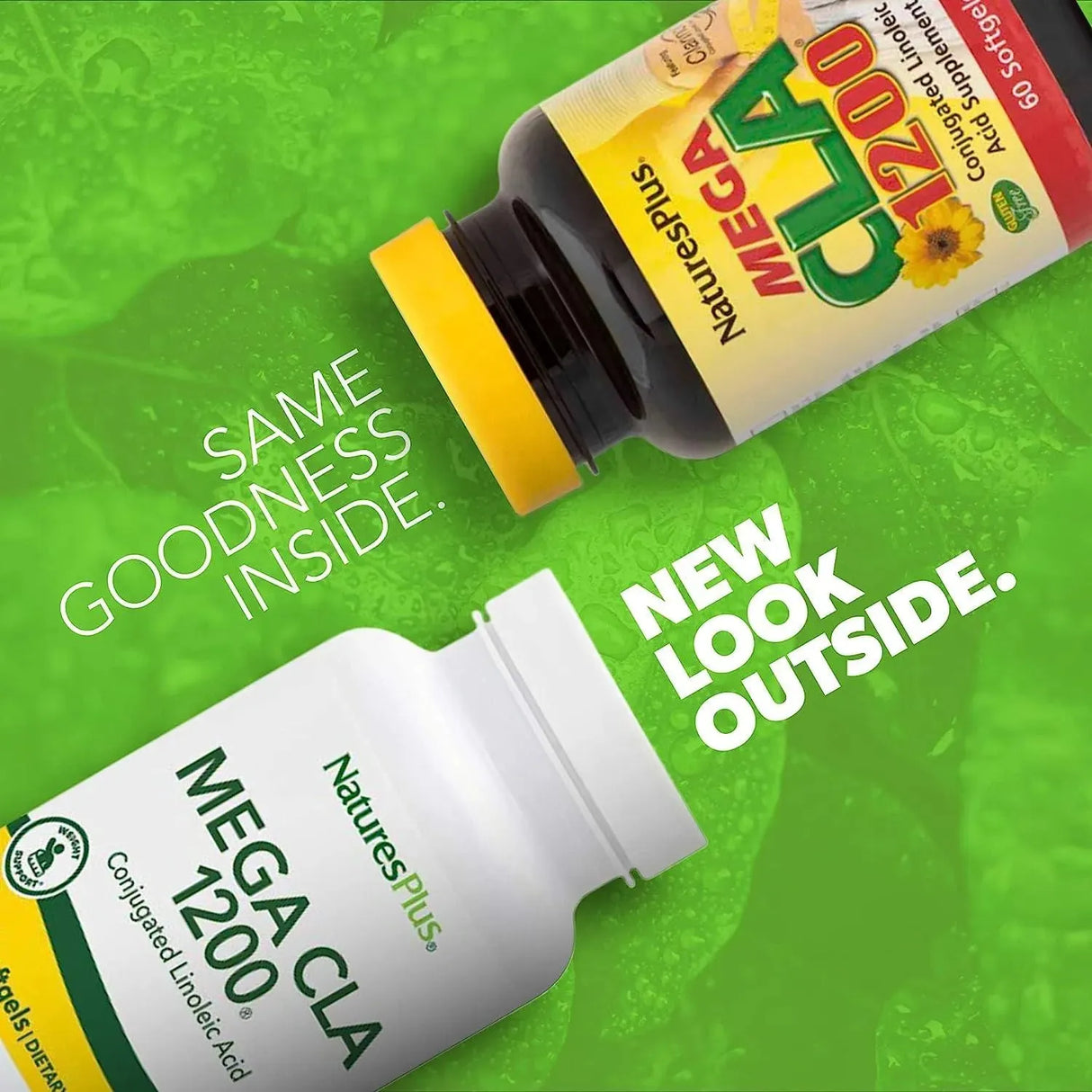 NATURES PLUS - NaturesPlus Mega CLA 1200Mg. 60 Capsulas Blandas - The Red Vitamin MX - Suplementos Alimenticios - {{ shop.shopifyCountryName }}