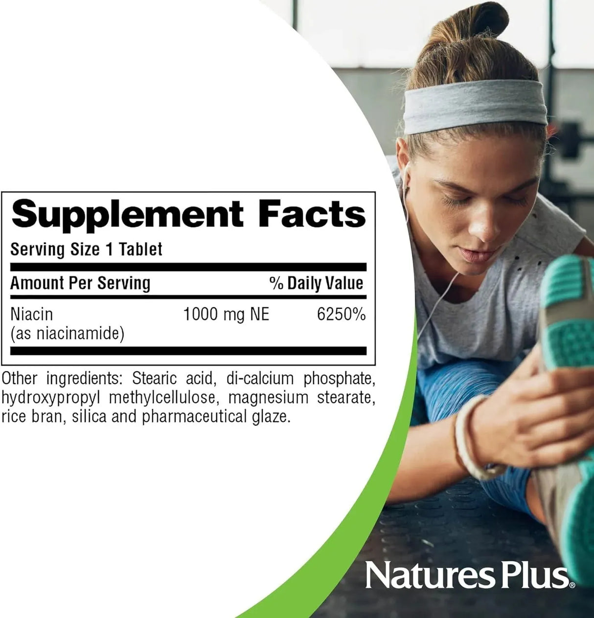 NATURES PLUS - NaturesPlus Niacinamide 1000Mg. 90 Tabletas 2 Pack - The Red Vitamin MX - Suplementos Alimenticios - {{ shop.shopifyCountryName }}