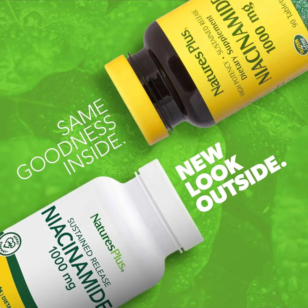 NATURES PLUS - NaturesPlus Niacinamide 1000Mg. 90 Tabletas 2 Pack - The Red Vitamin MX - Suplementos Alimenticios - {{ shop.shopifyCountryName }}