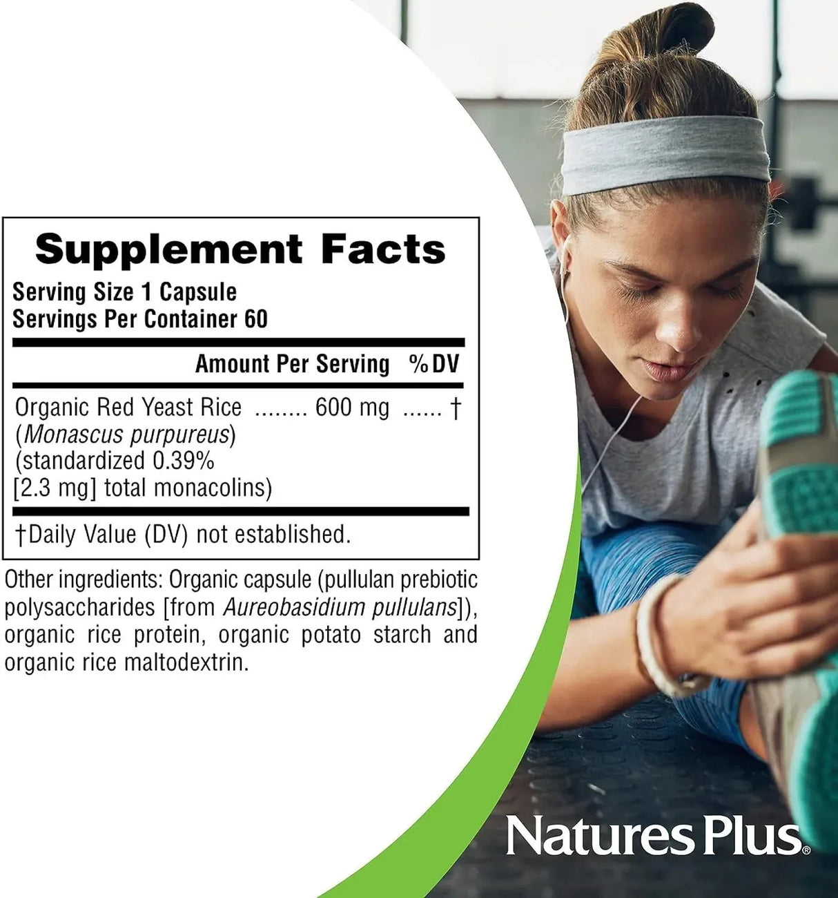 NATURES PLUS - NaturesPlus Source of Life Garden Certified Organic Red Yeast Rice 600Mg. 60 Capsulas - The Red Vitamin MX - Suplementos Alimenticios - {{ shop.shopifyCountryName }}