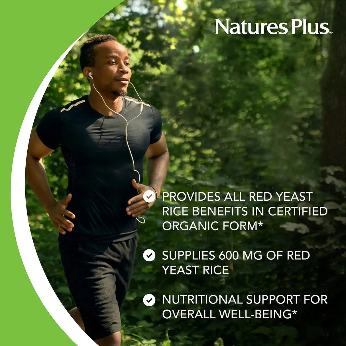 NATURES PLUS - NaturesPlus Source of Life Garden Certified Organic Red Yeast Rice 600Mg. 60 Capsulas - The Red Vitamin MX - Suplementos Alimenticios - {{ shop.shopifyCountryName }}