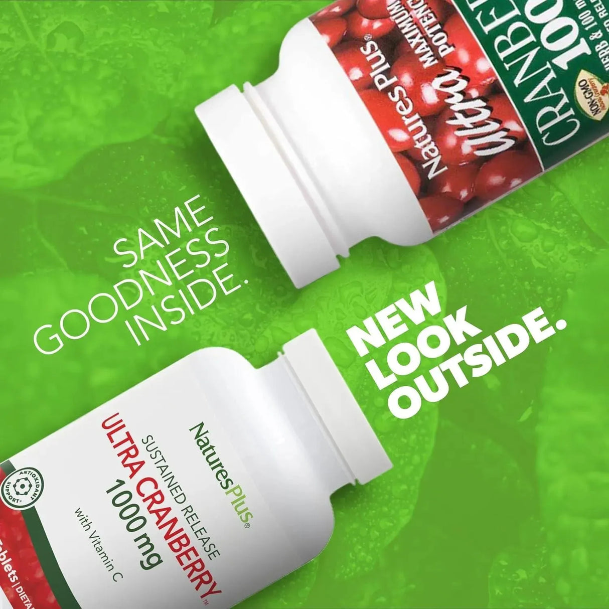 NATURES PLUS - NaturesPlus Ultra Cranberry 1000Mg. 180 Tabletas - The Red Vitamin MX - Suplementos Alimenticios - {{ shop.shopifyCountryName }}