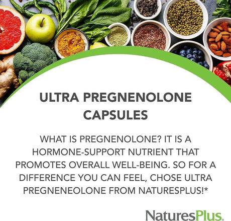 NATURES PLUS - NaturesPlus Ultra Pregnenolone 50Mg. 60 Capsulas - The Red Vitamin MX - Suplementos Alimenticios - {{ shop.shopifyCountryName }}