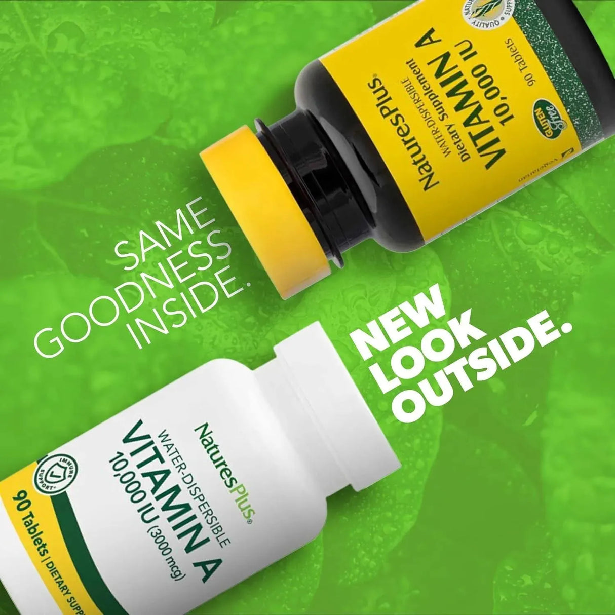 NATURES PLUS - NaturesPlus Vitamin A 10,000 IU 90 Tabletas - The Red Vitamin MX - Suplementos Alimenticios - {{ shop.shopifyCountryName }}