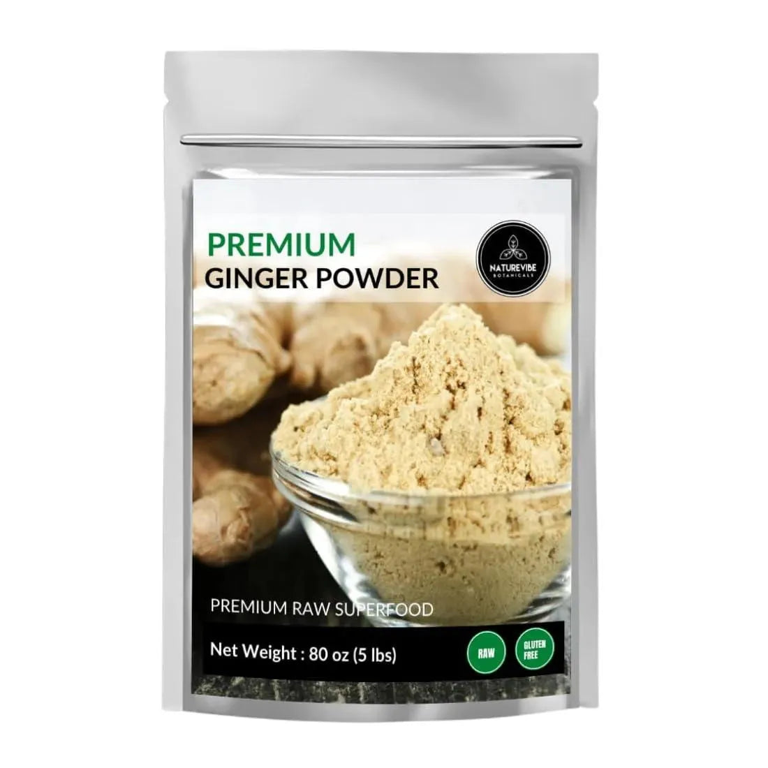 NATUREVIBE BOTANICALS - Naturevibe Botanicals Premium Ginger Root Powder 5 Lbs. - The Red Vitamin MX - Suplementos Alimenticios - {{ shop.shopifyCountryName }}
