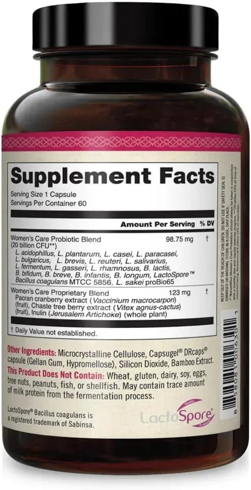 NATUREWISE - NatureWise Probiotics for Women Time-Release 60 Capsulas - The Red Vitamin MX - Suplementos Alimenticios - {{ shop.shopifyCountryName }}