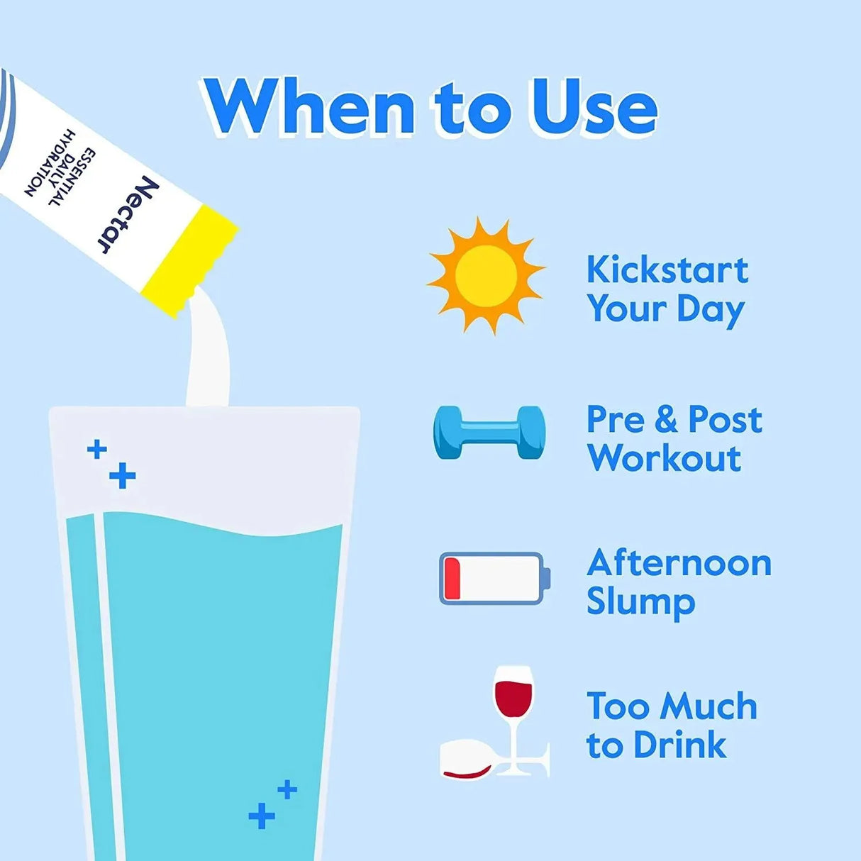 NECTAR - Nectar Hydration Packets Electrolytes Powder Variety Pack 18 Paquetes - The Red Vitamin MX - Suplementos Alimenticios - {{ shop.shopifyCountryName }}