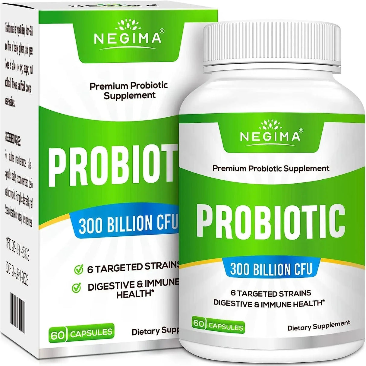 NEGIMA - Negima 300 Billion CFUs Probiotic 60 Capsulas - The Red Vitamin MX - Suplementos Alimenticios - {{ shop.shopifyCountryName }}