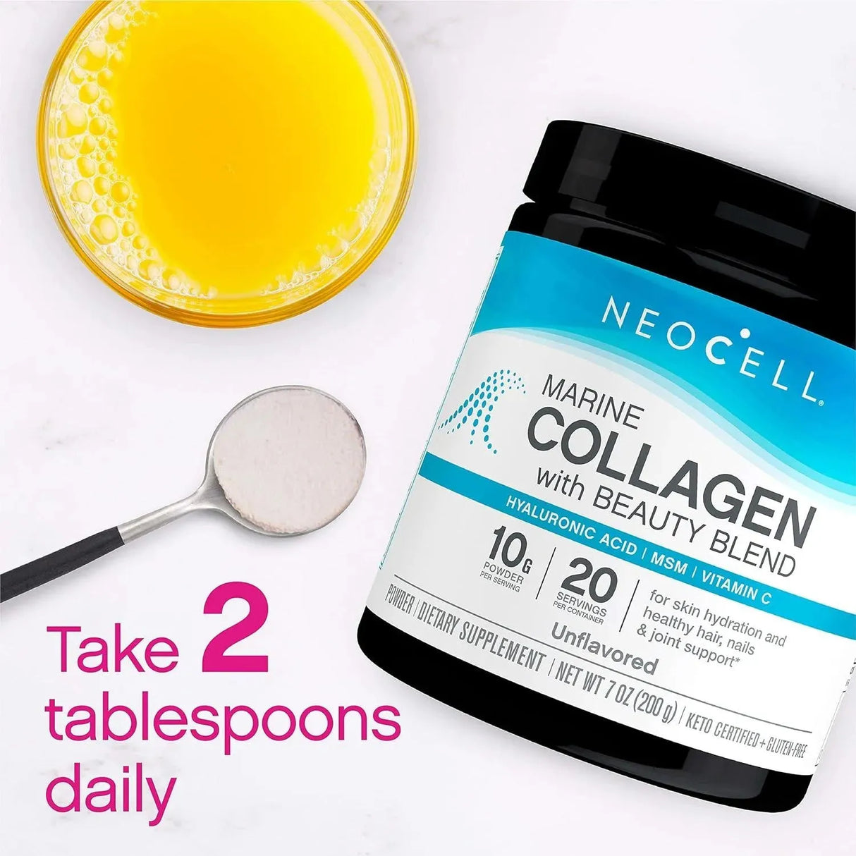 NEOCELL - NeoCell Marine Collagen with Beauty Blend 200Gr. - The Red Vitamin MX - Suplementos Alimenticios - {{ shop.shopifyCountryName }}