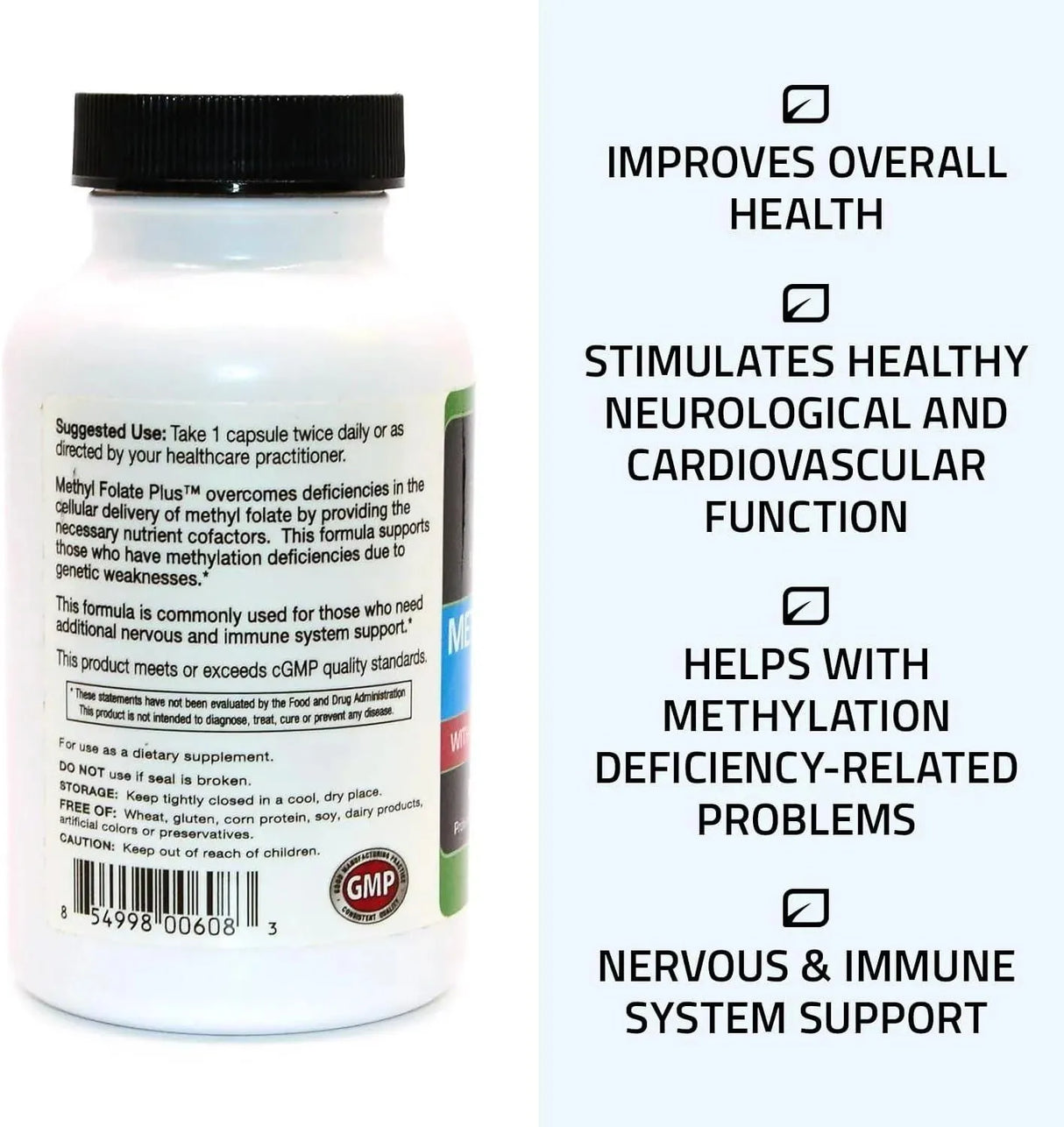 NEUROBIOLOGIX - Neuro biologix Methyl Folate Plus 90 Capsulas - The Red Vitamin MX - Suplementos Alimenticios - {{ shop.shopifyCountryName }}