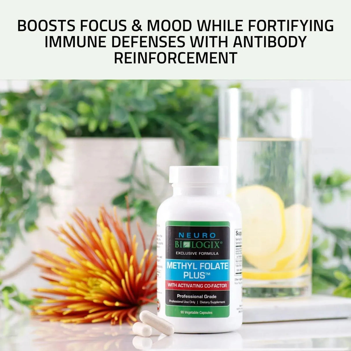 NEUROBIOLOGIX - Neuro biologix Methyl Folate Plus 90 Capsulas - The Red Vitamin MX - Suplementos Alimenticios - {{ shop.shopifyCountryName }}