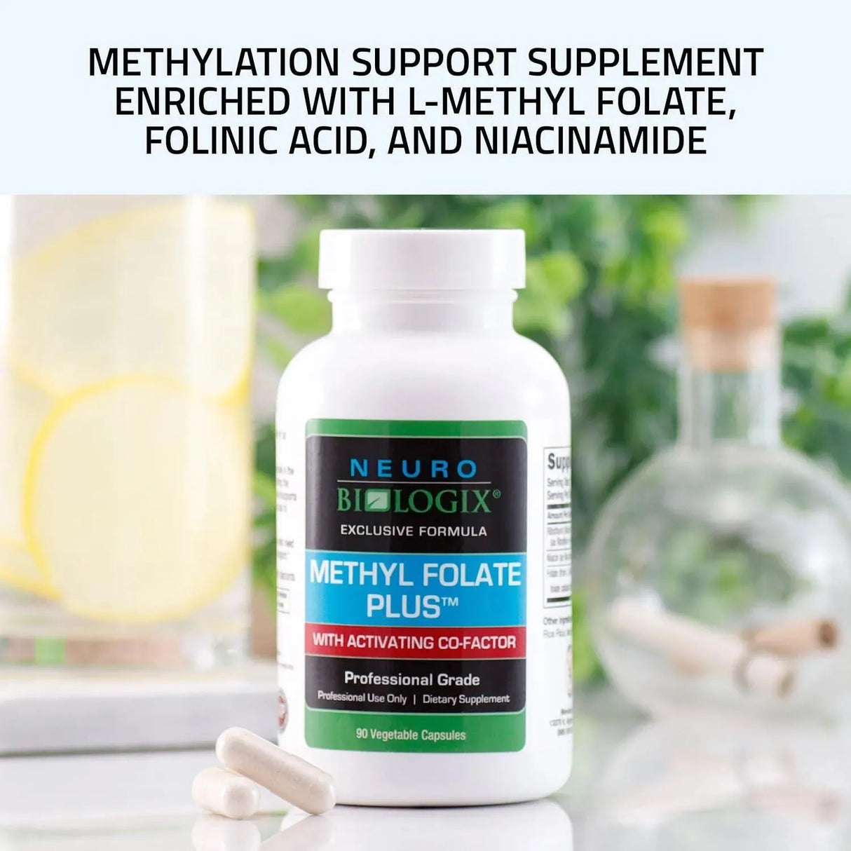 NEUROBIOLOGIX - Neuro biologix Methyl Folate Plus 90 Capsulas - The Red Vitamin MX - Suplementos Alimenticios - {{ shop.shopifyCountryName }}