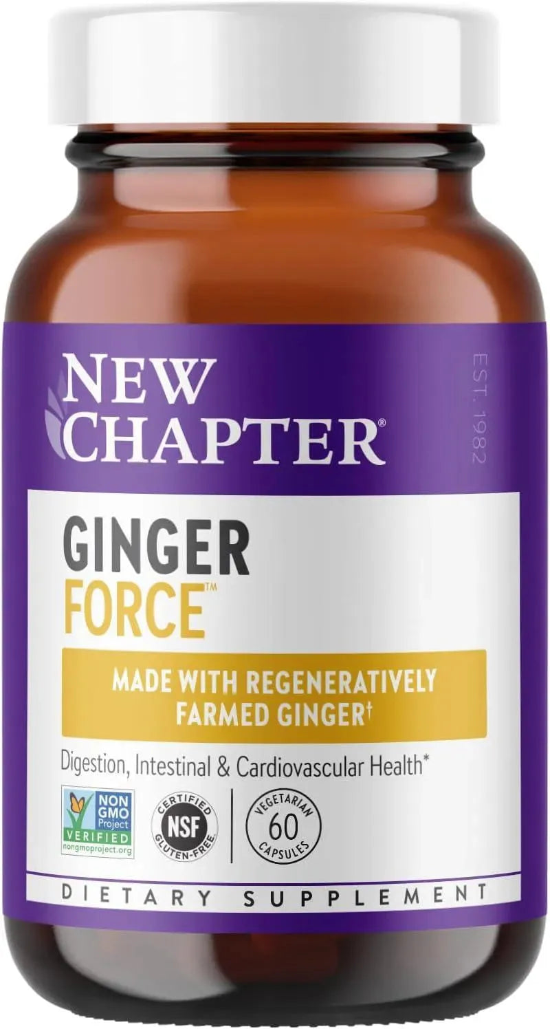 NEW CHAPTER - New Chapter Ginger 60 Capsulas - The Red Vitamin MX - Suplementos Alimenticios - {{ shop.shopifyCountryName }}