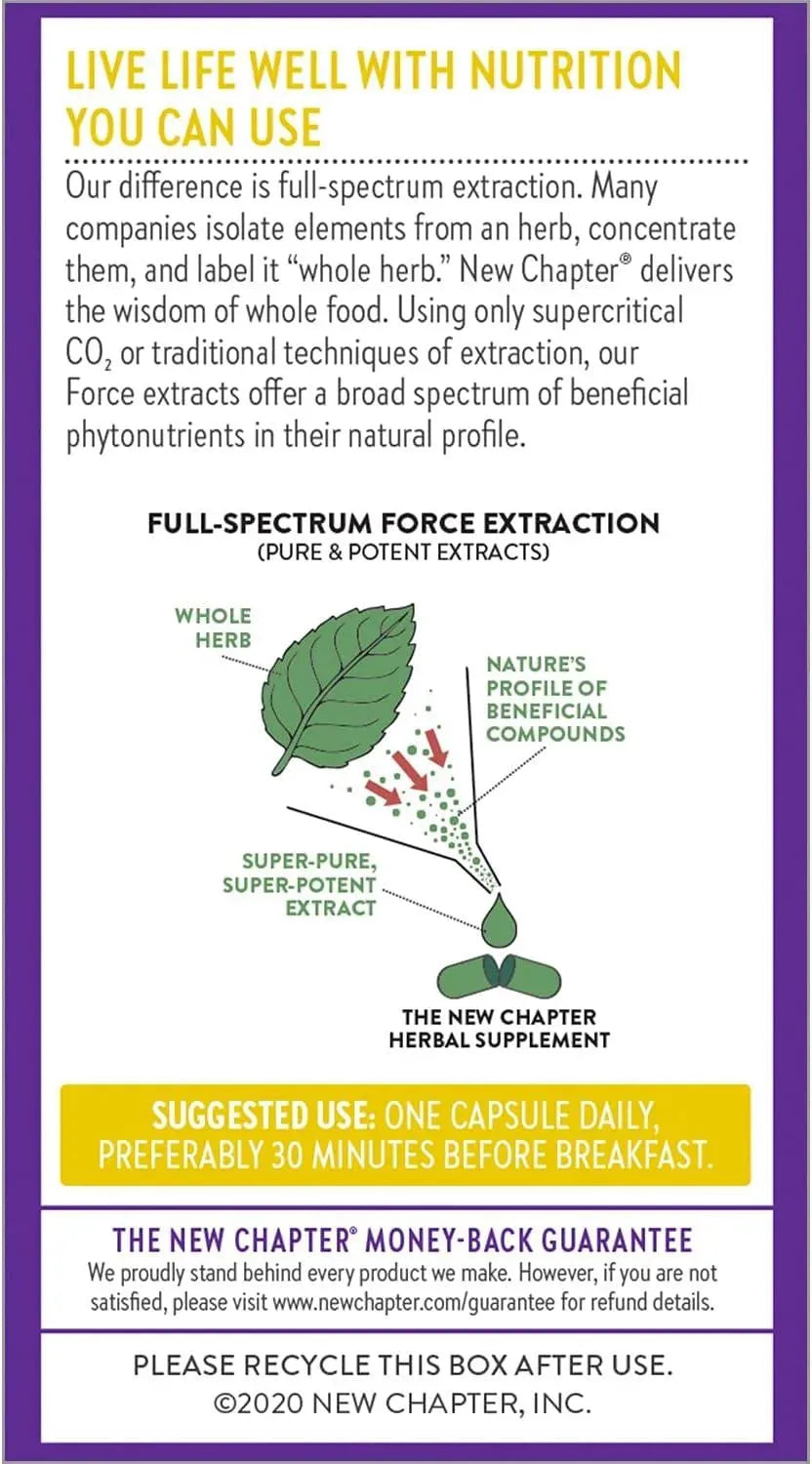 NEW CHAPTER - New Chapter Rhodiola Force 300Mg. 30 Capsulas - The Red Vitamin MX - Suplementos Alimenticios - {{ shop.shopifyCountryName }}