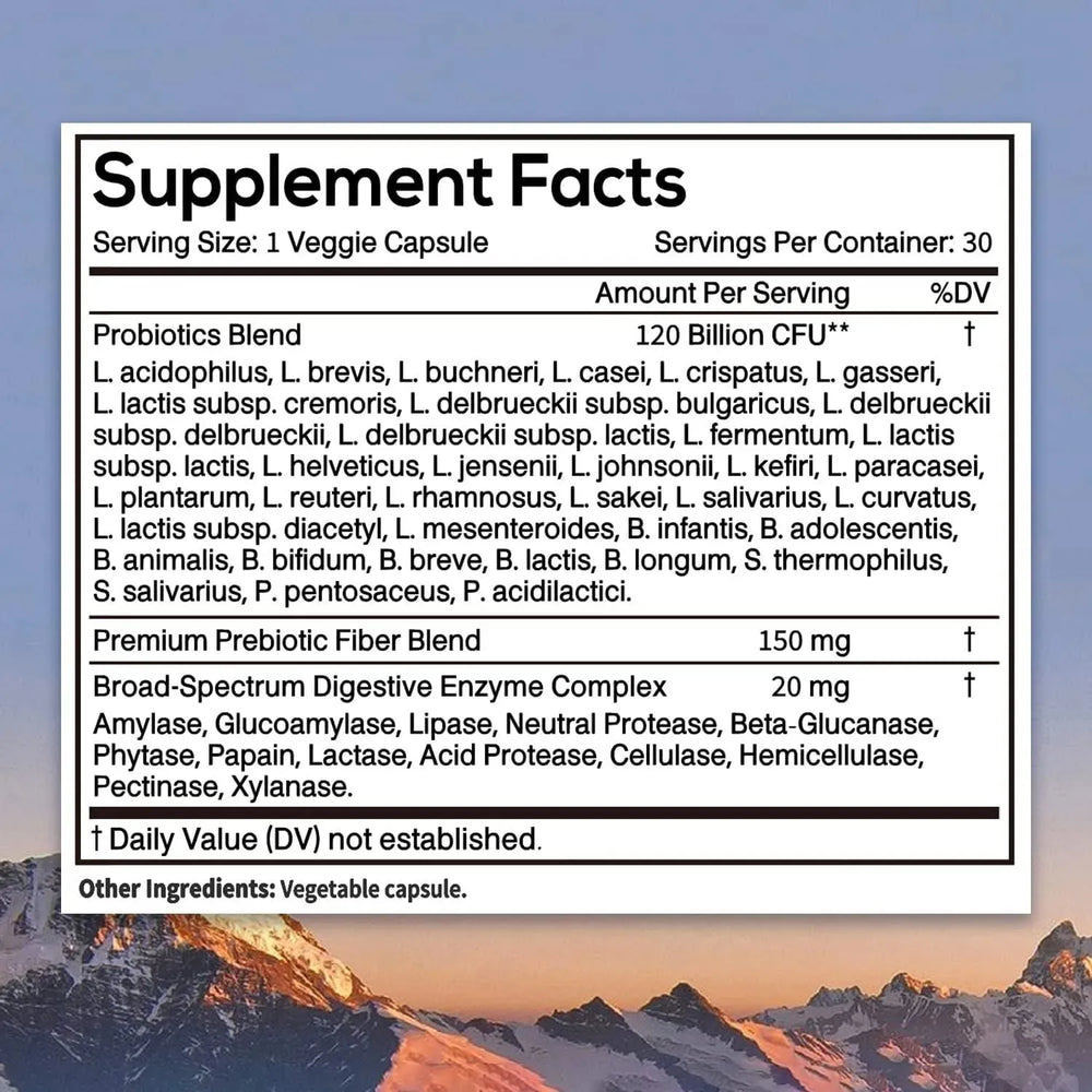 NEWRHYTHM - NewRhythm Probiotics 120 Billion CFU 36 Strains 30 Capsulas - The Red Vitamin MX - Suplementos Alimenticios - {{ shop.shopifyCountryName }}