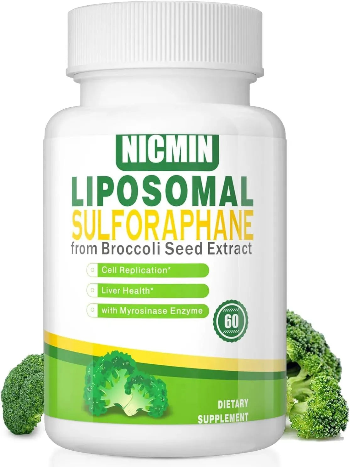 NICMIN - NICMIN Liposomal Sulforaphane 550Mg. 60 Capsulas - The Red Vitamin MX - Suplementos Alimenticios - {{ shop.shopifyCountryName }}