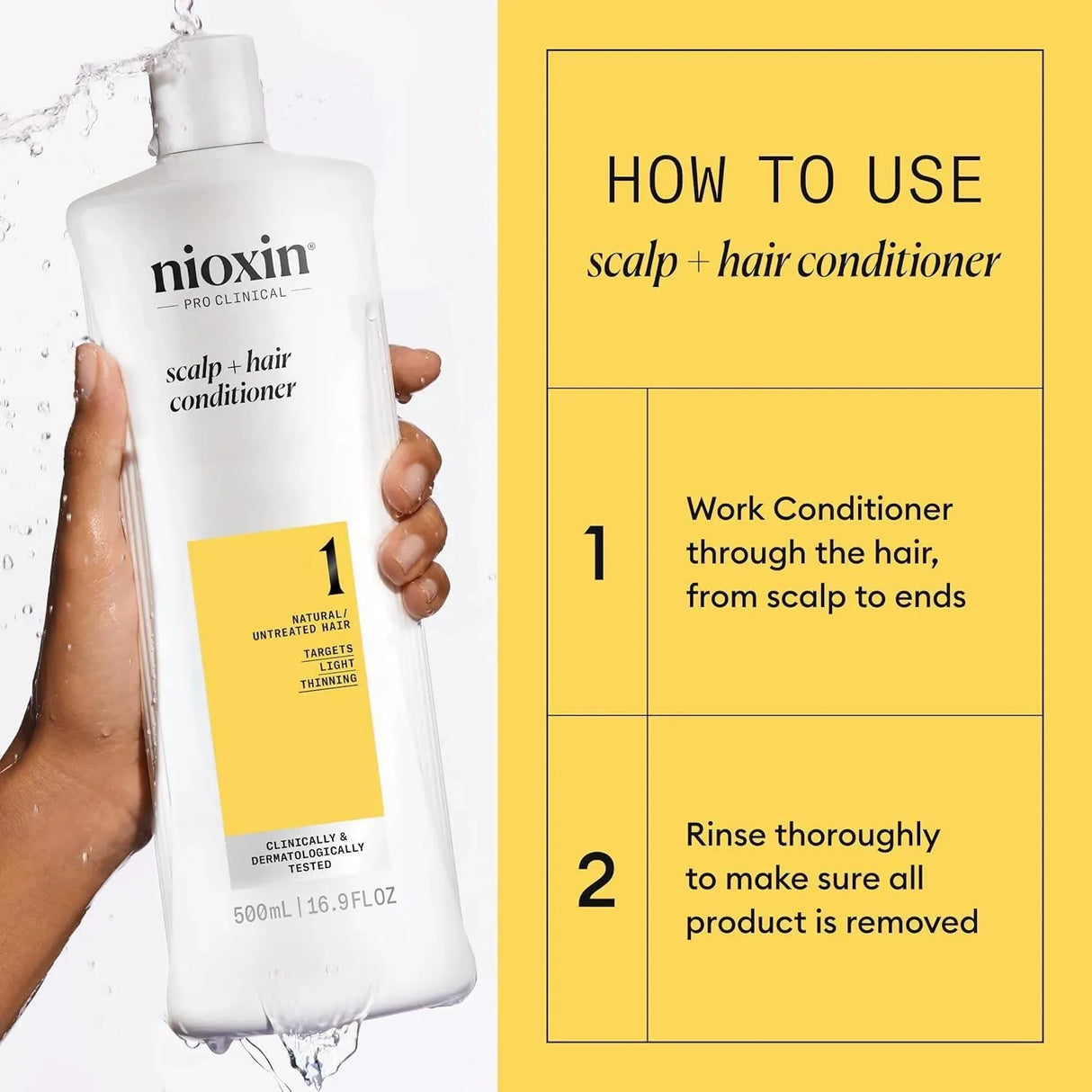 NIOXIN - Nioxin System 1 Therapy Conditioner 500Ml. - The Red Vitamin MX - Acondicionador Para Cabello - {{ shop.shopifyCountryName }}