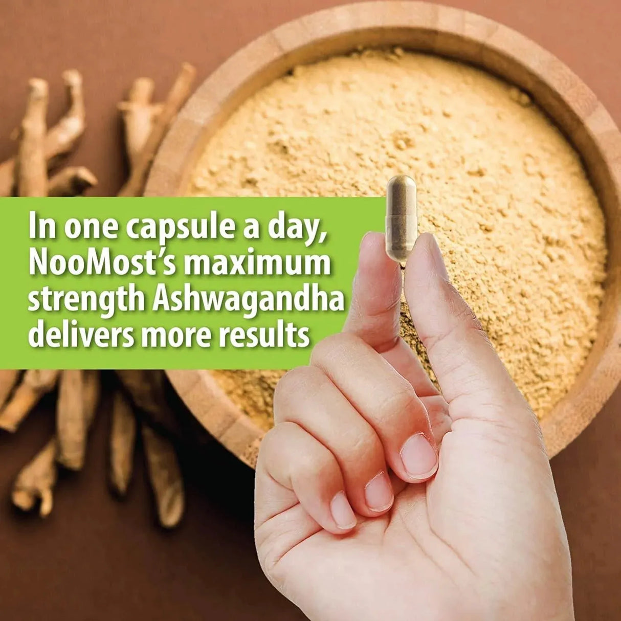 NOOMOST - NooMost Organic Ashwagandha 2700Mg. 60 Capsulas - The Red Vitamin MX - Suplementos Alimenticios - {{ shop.shopifyCountryName }}