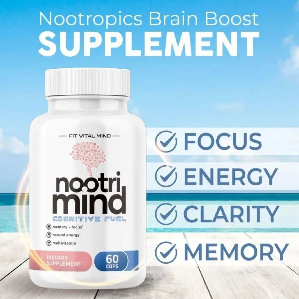 NOOTRIMIND - nootrimind Nootropics Brain Boost Supplement 60 Capsulas - The Red Vitamin MX - Suplementos Alimenticios - {{ shop.shopifyCountryName }}