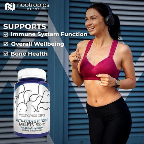 NOOTROPICS DEPOT - Nootropics Depot Beta Ecdysterone 500Mg. 30 Capsulas - The Red Vitamin MX - Suplementos Alimenticios - {{ shop.shopifyCountryName }}