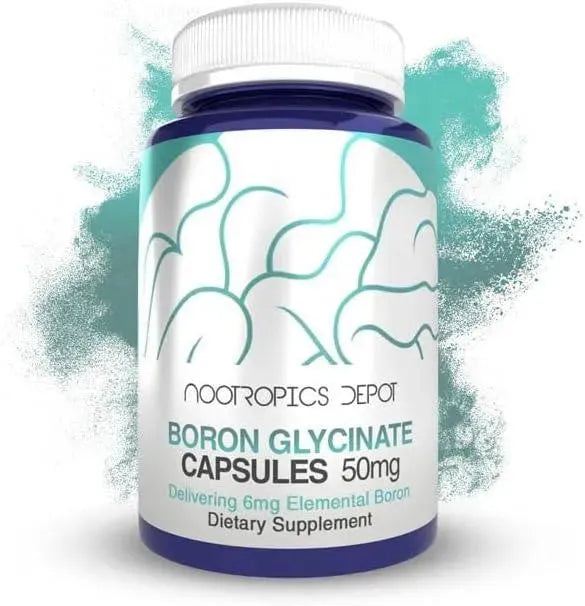NOOTROPICS DEPOT - Nootropics Depot Boron Glycinate 6 Mg. 365 Capsulas - The Red Vitamin MX - Suplementos Alimenticios - {{ shop.shopifyCountryName }}