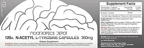 NOOTROPICS DEPOT - Nootropics Depot N-Acetyl L-Tyrosine 350Mg. 120 Capsulas - The Red Vitamin MX - Suplementos Alimenticios - {{ shop.shopifyCountryName }}